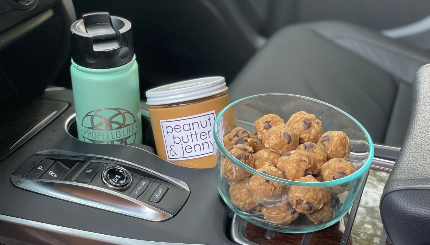 Propello Life and Peanut Butter & Jenny Protein Energy Bites