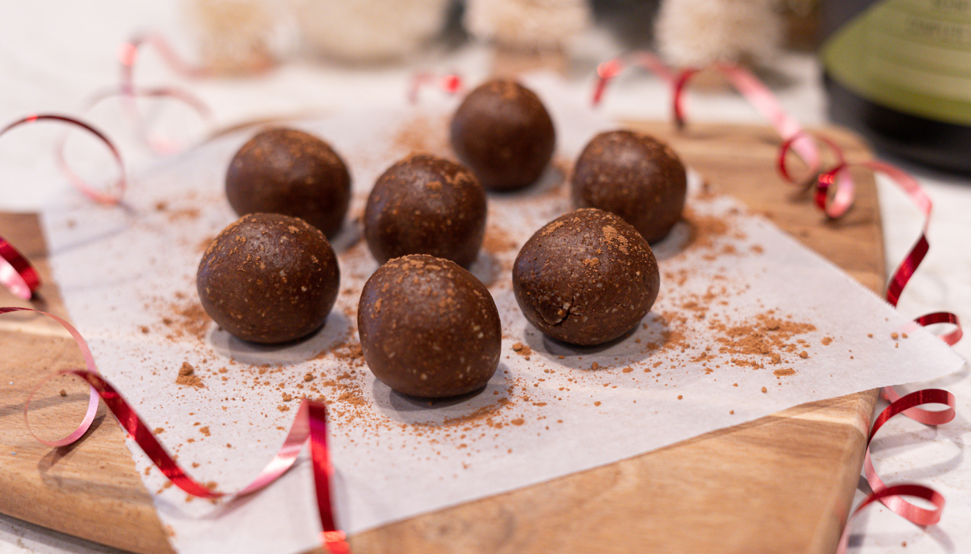 Propello Life peppermint mocha protein balls recipe