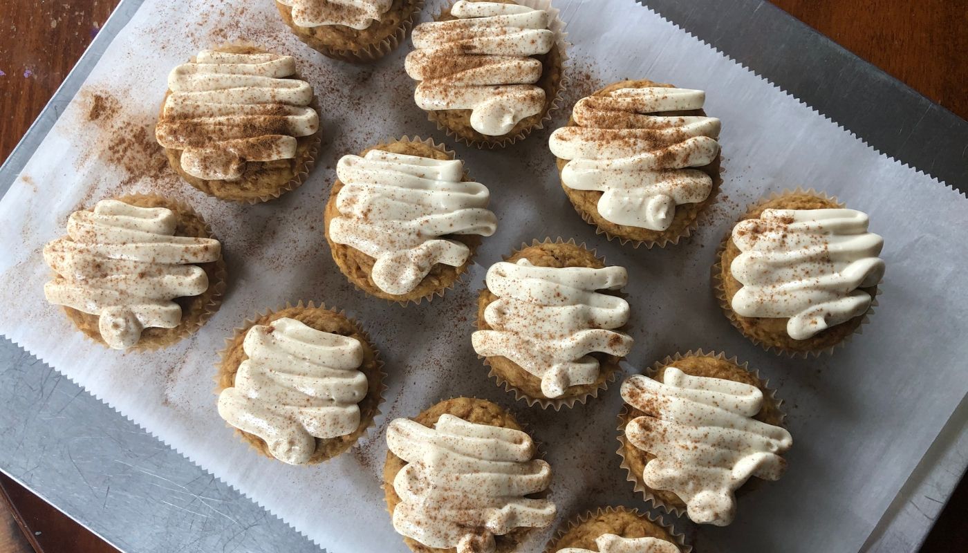 propello life healthy recipe healthier carrot cake muffins made with Vegan Protein