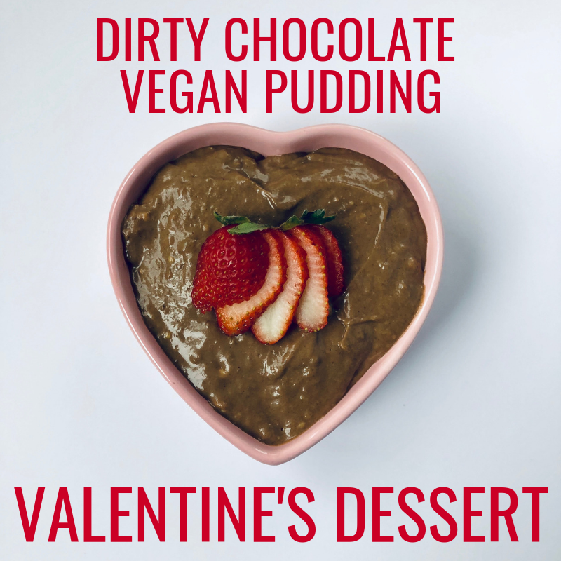DIRTY CHOCOLATE VEGAN PROTEIN PUDDING