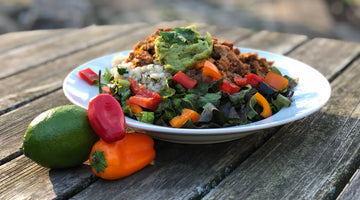 Healthy Taco Tuesday Salad for Propello Life's healthy recipes blog