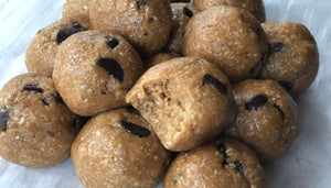 propello life healthy recipe cookie dough protein bites made with grass fed whey protein