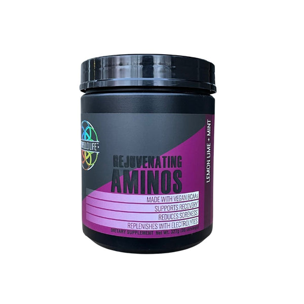 Propello Life Rejuvenating Aminos Lemon Lime + Mint product image. Our Aminos are the best vegan amino acids