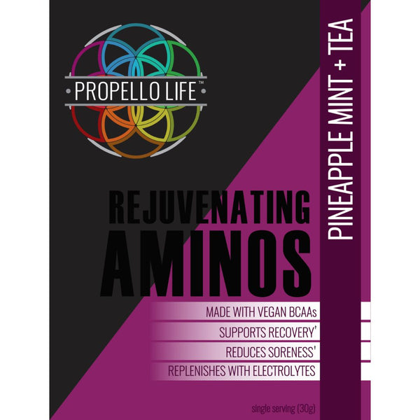 Propello Life Rejuvenating Aminos Sample Packet Pineapple Mint + Tea flavor