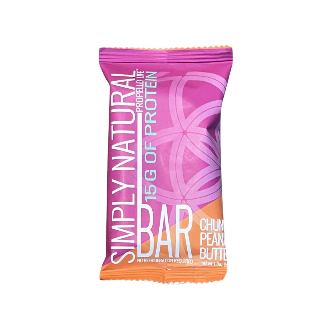 Simply Natural Bar (Collagen Protein, Peanut Butter, Honey) Propello