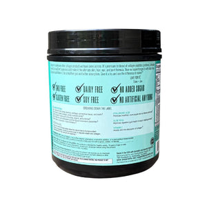 Collagen+ product image front panel. Propello Life Collagen+ is the best multi source collagen peptide made with Dermaval