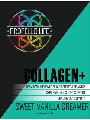 Propello Life Collagen+ Sweet Vanilla creamer is the best collagen protein powder