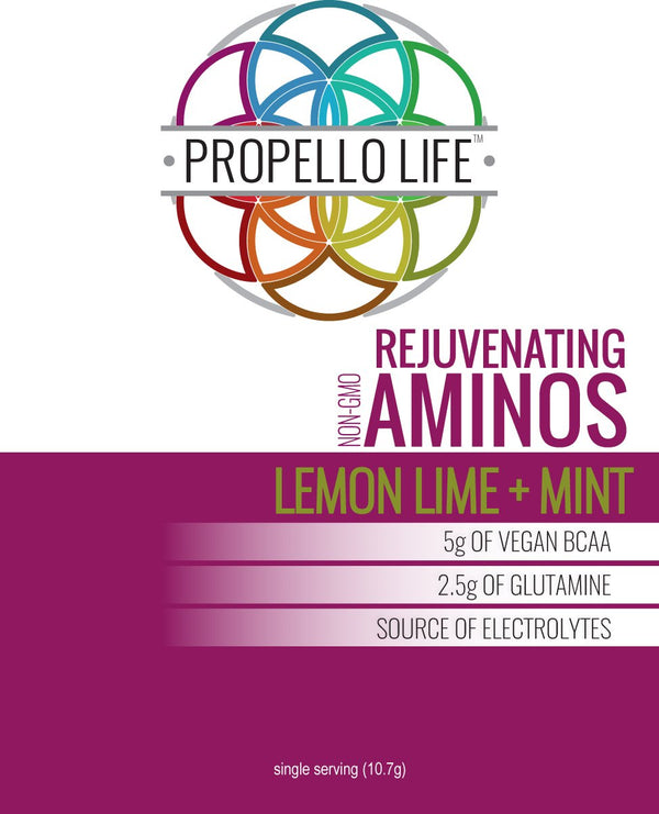 Propello Life Rejuvenating Aminos are the best vegan amino acids with vegan bcaas