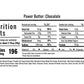 Propello Life Power Butter Chocolate Nutrition Facts by Peanut Butter and Jenny