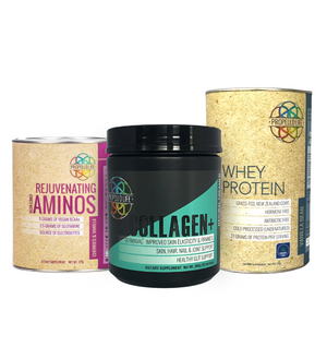 Propello Life Lean Muscle Support Bundle with Whey Protein, Collagen Protein, and vegan amino acids
