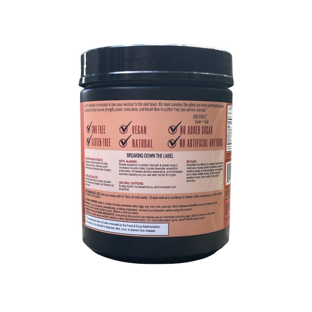 Propello Life Pre-Workout product benefits image. Ours is the best vegan preworkout!
