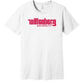 Classic Wittenberg University logo tee is super soft front white