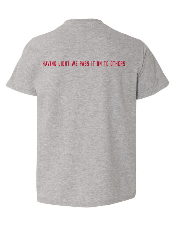 Wittenberg University super soft Toddler Tee Witt legacy logo back