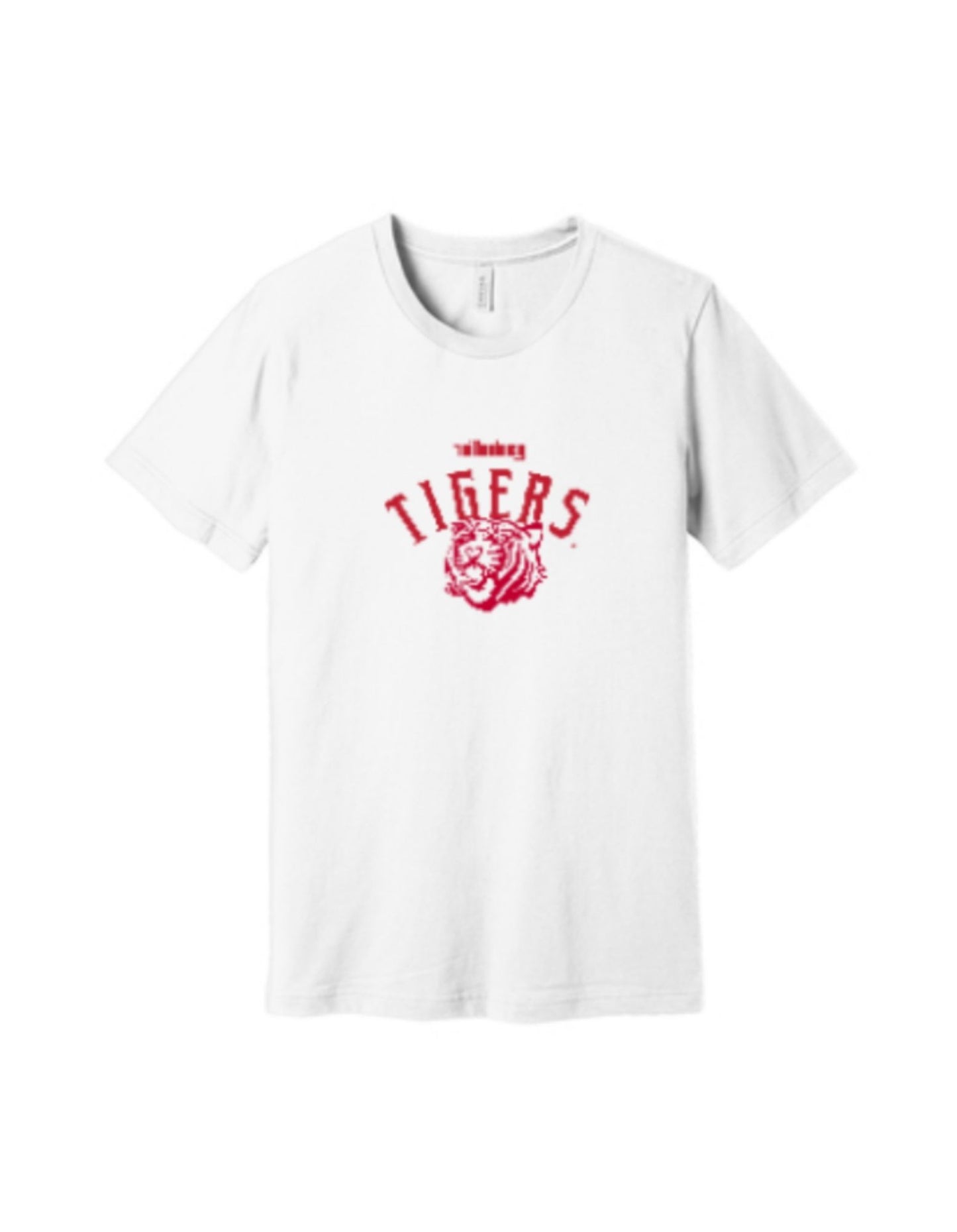 Wittenberg University Tigers super soft tee white