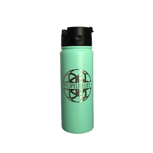 Propello Life 18oz Stainless Steel Water Bottles for our premium natural supplements cool mint