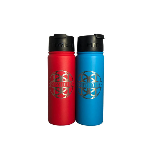 Propello Life 18oz Stainless Steel Water Bottles for our premium natural supplements multi color4