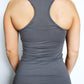 Propello Life multi-color logo women's racerback tank back. support our premium natural supplements