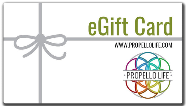 Propello Life gift cards are a great way to give natural supplements