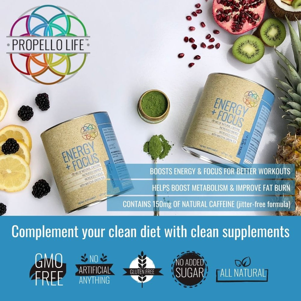 Sample Packet - Energy + Focus: Natural Pre Workout with Matcha Energy ...